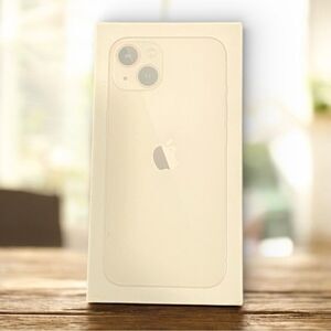 Apple iPhone 13 BOX ONLY!! Starlight color